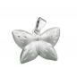 Mobile Preview: Anhänger 11x16mm Schmetterling matt-glänzend diamantiert Silber 925